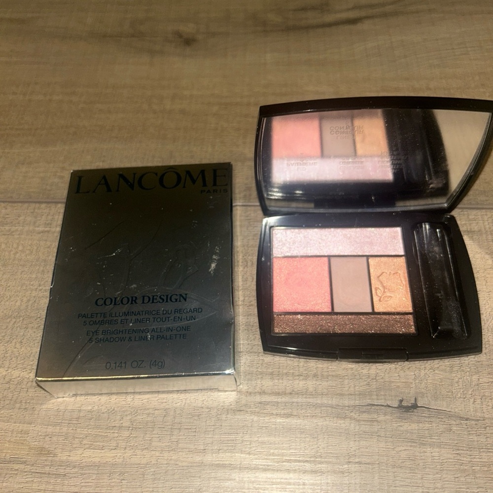 Lancôme Color Design Eye Palette 207 Pedal Pusher 5 Shades Luxury Vanity Beauty